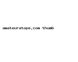 amateuratope.com