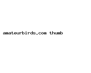 amateurbirds.com