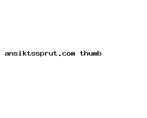 ansiktssprut.com