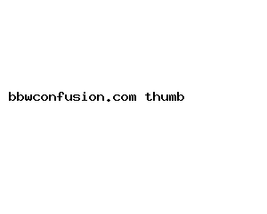 bbwconfusion.com