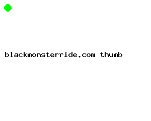 blackmonsterride.com