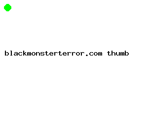 blackmonsterterror.com