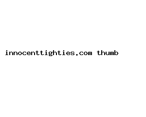 innocenttighties.com