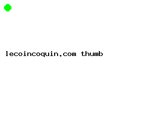 lecoincoquin.com