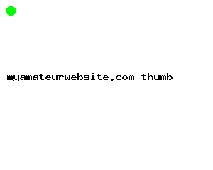 myamateurwebsite.com