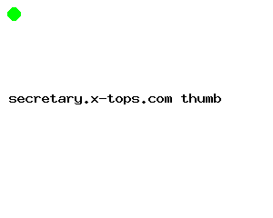 secretary.x-tops.com
