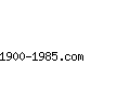 1900-1985.com