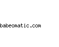 babeomatic.com