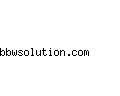 bbwsolution.com