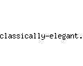 classically-elegant.com
