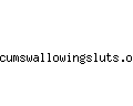 cumswallowingsluts.org