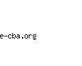 e-cba.org