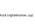 fuckingteensnow.xyz