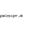 gamlepiger.dk