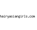 hairyasiangirls.com