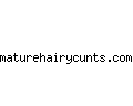 maturehairycunts.com