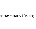 maturehousewife.org