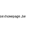 sexhomepage.be
