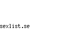 sexlist.se