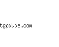 tgpdude.com