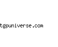 tgpuniverse.com